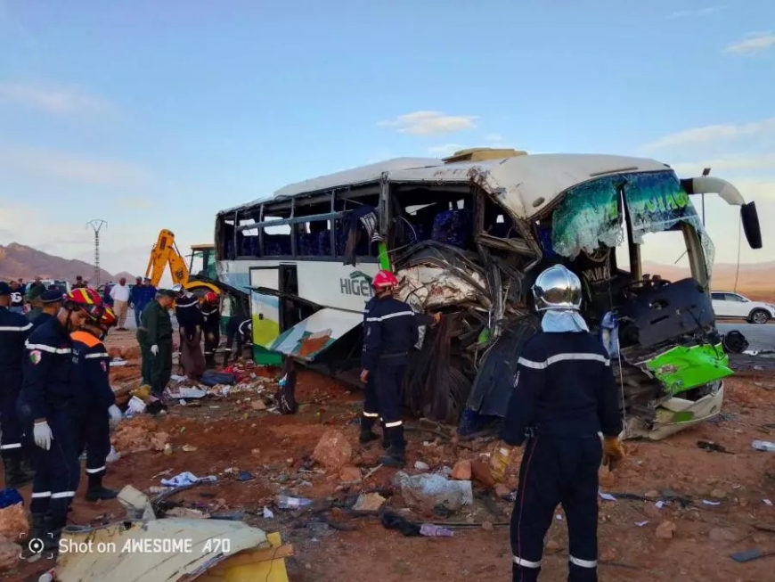 النعامة: وفاة سبعة أشخاص وجرح 19 آخرين في حادث مرور ببلدية مغرار