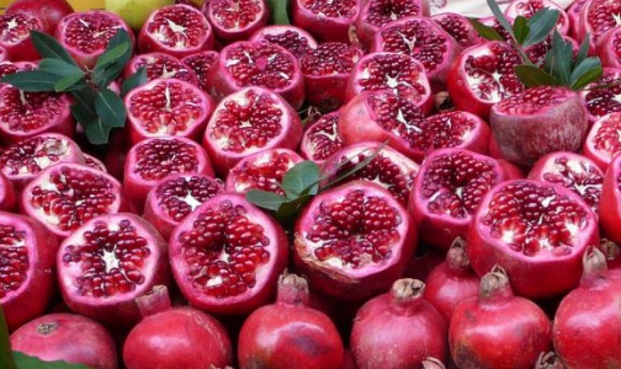 "الرمان" يغزو السوق الصينية 