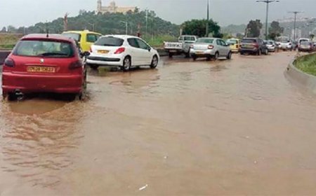 عنابة لهذا تغرق بسبب تساقط الأمطار