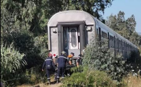  قطار لنقل المسافرين  يقتل سبعينية بسيدي عبد العزيز بجيجل