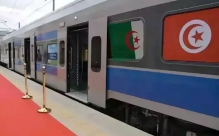 "سنتياف " تعلن عن مواقيت وأسعار تذاكر رحلات قطار الجزائر-تونس