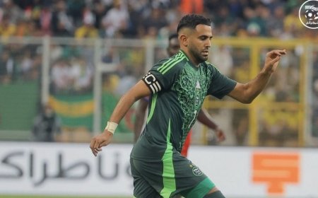 محرز: اطمح للتواجد مع الخضر في المونديال و"الكان" المقبلين