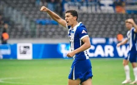 مازة هداف ويفوز بجائزة رجل المباراة امام نادي أولم