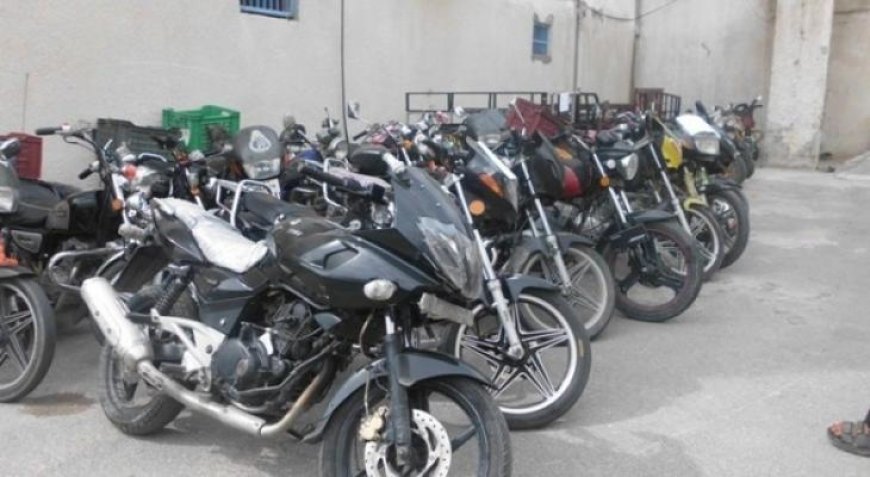 تسجيل 5067 مخالفة ووضع 380 دراجة نارية بالمحشر في برج بوعريريج