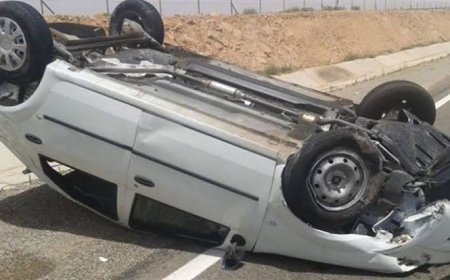 حادث مرور بسدراتة يخلف إصابات لشخصين