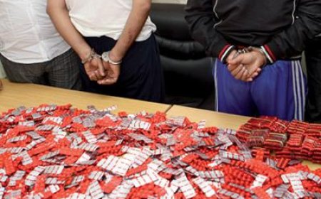 الدرك  الوطني  يوقف 4 أشخاص   ويحجز  6000 قرص مهلوس بالحجار  