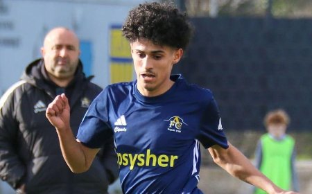 ياسين بن حطاب لاعب نادي اوبان من الدرجة الثالثة الفرنسية يقترب من خوض اول تجاربه في "الليغ1"