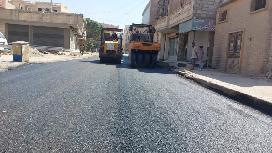 سكان حي الريم يستنكرون أعمال التزفيت وسط غياب  رقابة المصالح المعنية