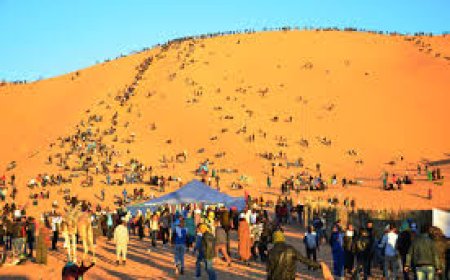 تدفق أكثر من 30 ألف سائح على منطقة" تاغيت" ببشار