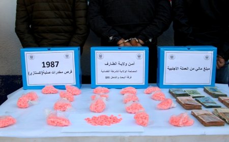 توقيف ثلاثة أشخاص وحجز 1987 قرص من المخدرات الصلبة بالطارف  