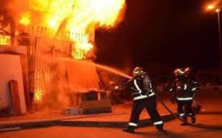 حريق داخل شقة سكنية ببوشقوف بقالمة