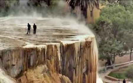 وفاة الطفلة  التي تعرضة لحروق  اثر سقوطها في مجرى مائي بحمام دباغ بقالمة