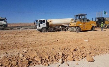  إستلام مشروع الطريق عين الباردة _ الحجار خلال الثلاثي الثاني لسنة 2025