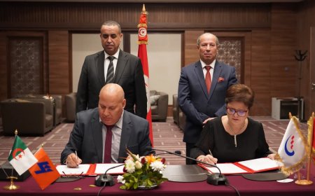 سونلغاز وتونس للكهرباء توقعان على مذكرة تفاهم لتعزيز التعاون بين الطرفين