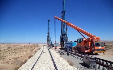 أكثر من 1400منشأة فنية مرتقبة بمشروع خط السكة الحديدية بشار- غارا جبيلات