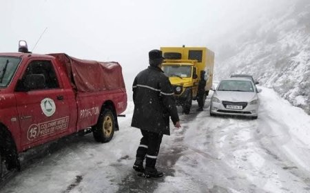 ثلوج مرتقبة على مرتفعات وسط وشرق البلاد بداية من مساء غد الأحد