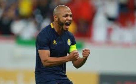 ياسين ابراهيمي: من الجيد تدشين مرحلة الإياب بالفوز