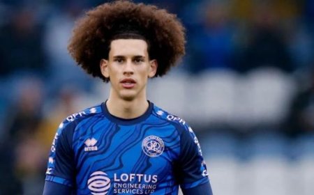 ريان قلي يعبر عن سعادته بتمديد عقده مع فريقه الإنجليزي كوينز بارك رينجرز