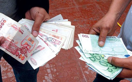 الأورو" يعــــود للارتفاع  مجددا الســوق الســـوداء بعنابة