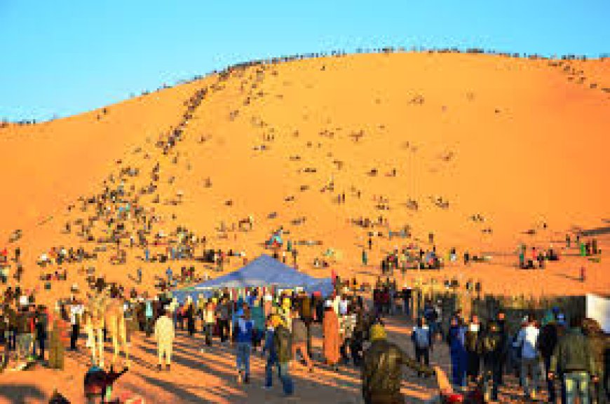 تدفق أكثر من 30 ألف سائح على منطقة" تاغيت" ببشار