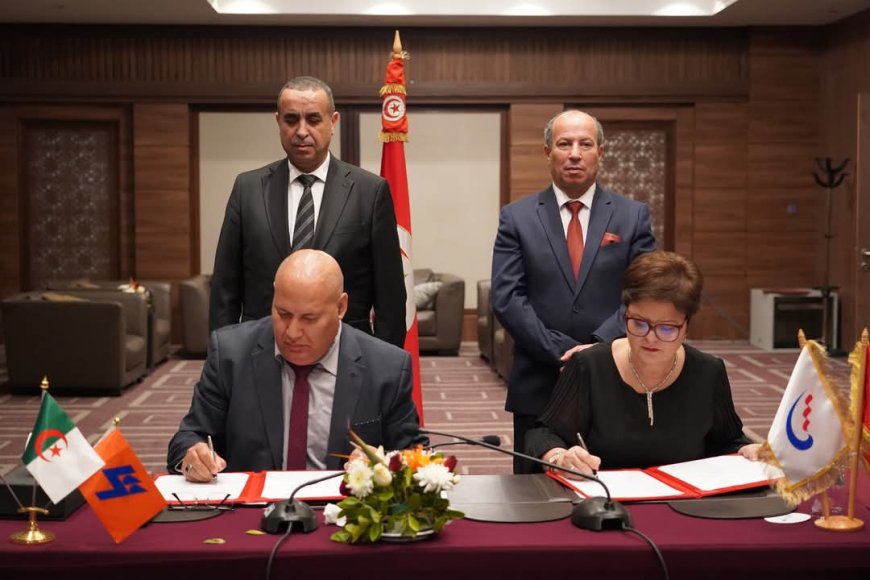 سونلغاز وتونس للكهرباء توقعان على مذكرة تفاهم لتعزيز التعاون بين الطرفين