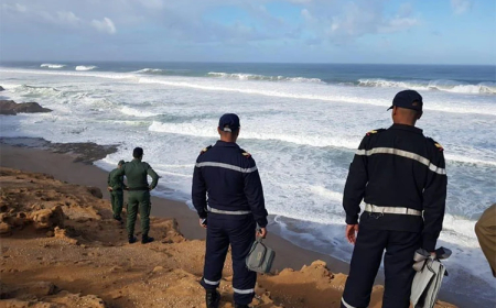 وصول جثماني شابين الى جيجل بعدما حاولا " الحرقة"  سباحة الى إسبانيا