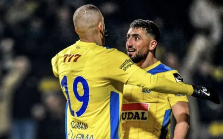 سليماني يوقع اول أهدافه مع فريقه الجديد فيسترلو البلجيكي