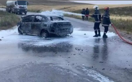 ام البواقي: هلاك شخص  في حريق سيارة