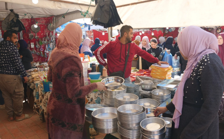 عنابة: إقبال كبير على الأسواق  الرحمة عشية رمضان