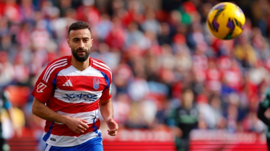 جماهير نادي غرناطة الاسباني تتغنى بلاعبها الجزائري الجديد رباش