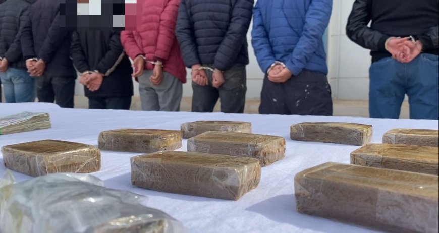 برج بوعريريج: توقيف 13  شخصا وحجز 1.17 كغ من المخدرات ومبلغ مالي من عائدات الترويج