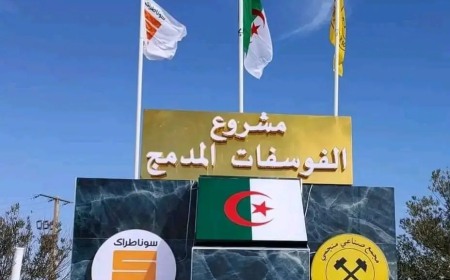 تحرك حكومي لتسريع مشروع الفوسفات المدمج ببلاد الحذبة في تبسة
