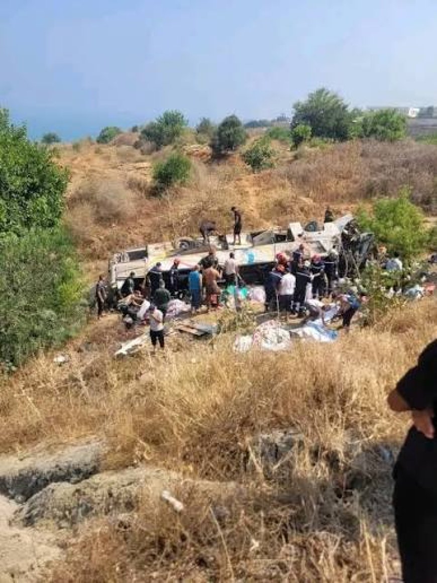 ارتفاع حصيلة فاجعة انقلاب حافلة ببومرداس إلى 25  وفاة و38 جريحًا  