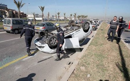 حوادث الطرقات: وفاة 44 شخصا وإصابة 638 آخرين خلال الـ 48 ساعة الأخيرة