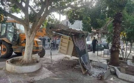 حملة كبرى لإزالة الأكشاك الفوضوية واسترجاع العقار العمومي المعتدى عليه ببرحال