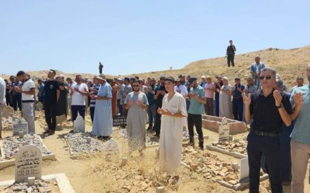 تشييع ضحيتي حادث حافلة "باتنة–أدرار" في جنازة مهيبة وحضور رسمي