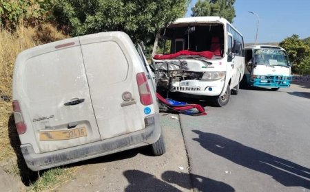 إصابة 12 شخصا بجروح كحصيلة أولية في حادث مرور بسطيف