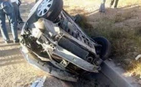 إثر حادث إنحراف سيارة :  إصابة 4 أشخاص بعين الزويت في سكيكدة      