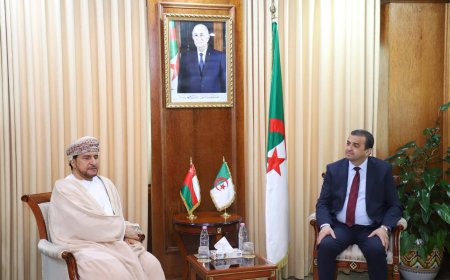 توسعة مصنع أرزيو ومضاعفة الإنتاج:  اتفاق رسمي بين الجزائر وسلطنة عمان 