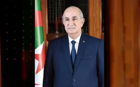 رئيس الجمهورية : يعلن حدادًا وطنيًا لثلاثة أيام إثر ضحايا حرائق الوسط والشرق