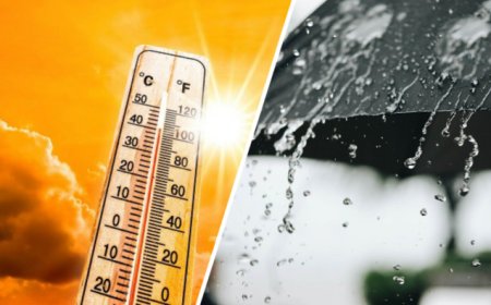 أحوال الطقس: أمطار رعدية على عدة ولايات و موجة حر على ولايات أخرى