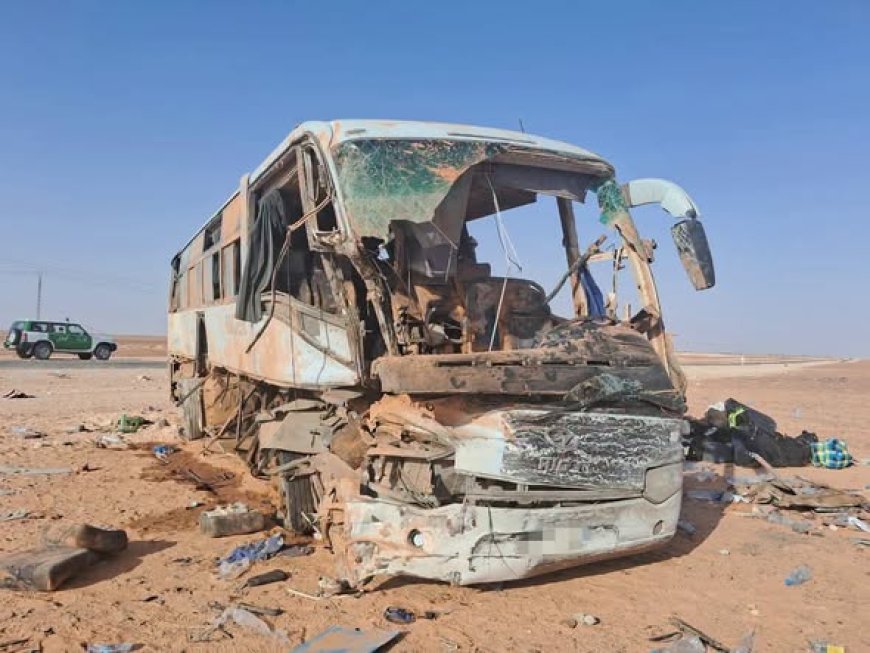 وفاة 4 أشخاص وإصابة 20 آخرين بجروح كحصيلة أولية في حادث مرور بتيميمون