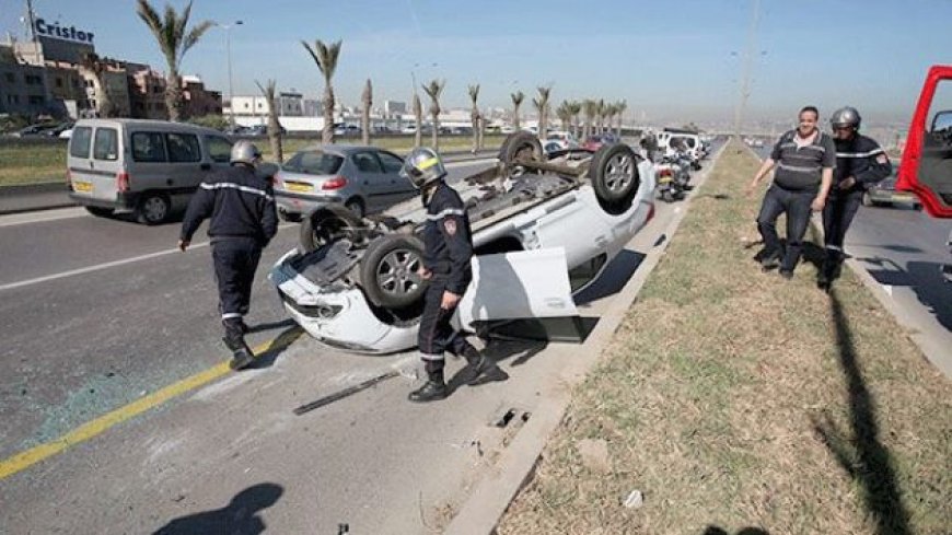 حوادث الطرقات: وفاة 44 شخصا وإصابة 638 آخرين خلال الـ 48 ساعة الأخيرة
