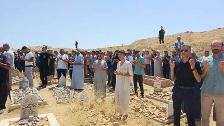 تشييع ضحيتي حادث حافلة "باتنة–أدرار" في جنازة مهيبة وحضور رسمي