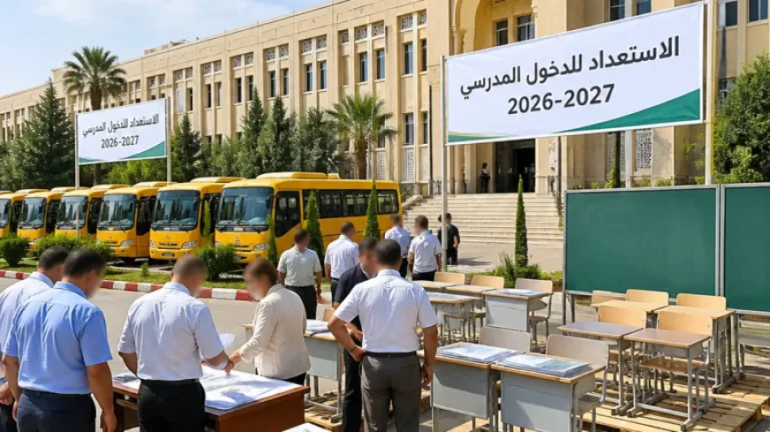 برج بوعريريج :  886 حافلة لتغطية 739 خطاً و68 قسم توسعة جديد بالابتدائي