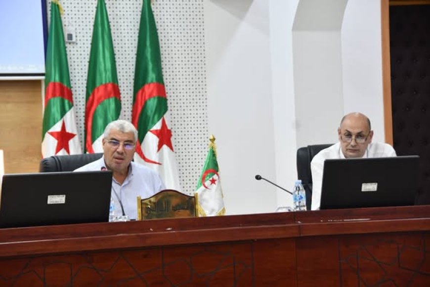 والي قالمة يُشرف على تنصيب اللجنة الولائية لتعويض المتضررين من حرائق الغابات والمحاصيل ​