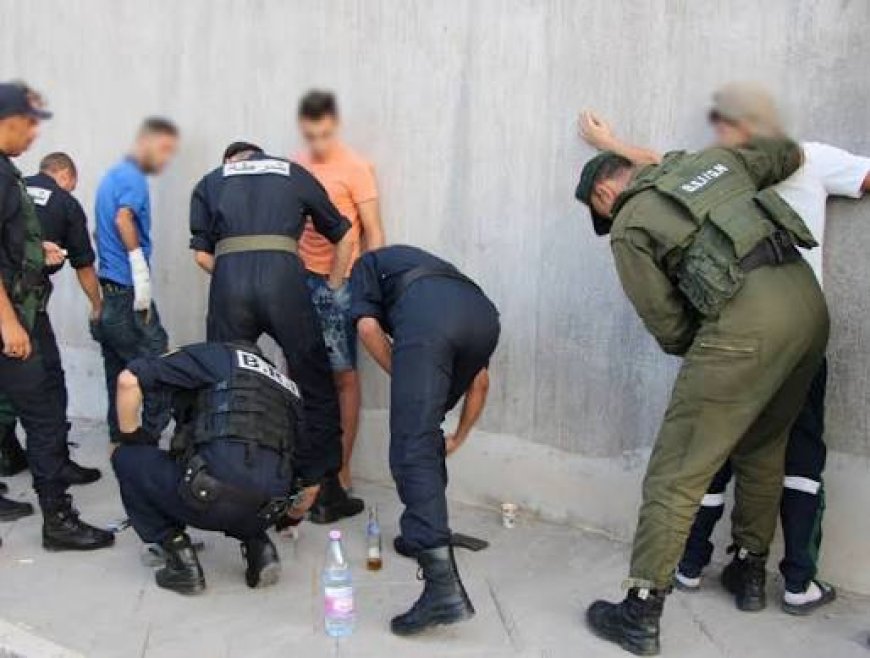 مداهمات أمنية واسعة للشرطة والدرك الوطني بتوقرت تطيح بمبحوث عنهم ومروجين