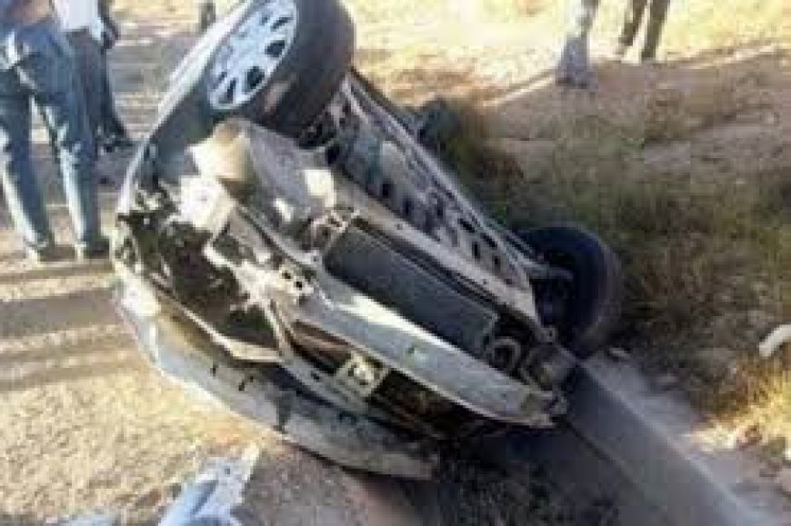 إثر حادث إنحراف سيارة :  إصابة 4 أشخاص بعين الزويت في سكيكدة      