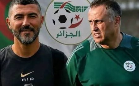 تعيين إبراهيم حمداني مدربا للمنتخب الوطني وعنتر يحيى مساعدا له