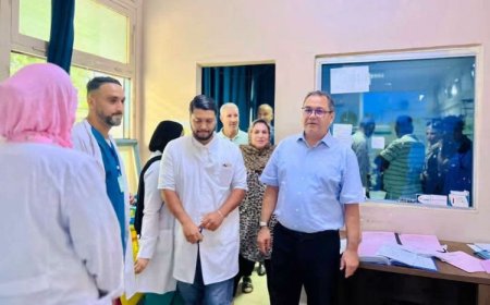 تسربات مائية تربك مستشفى القالة و والي الطارف في زيارة فجائية